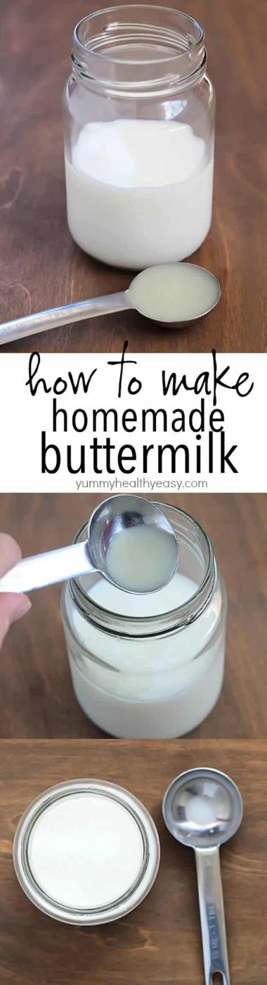 Make Easy Homemade Buttermilk, a kitchen hack worth passing along and a trick the whole household benefits from