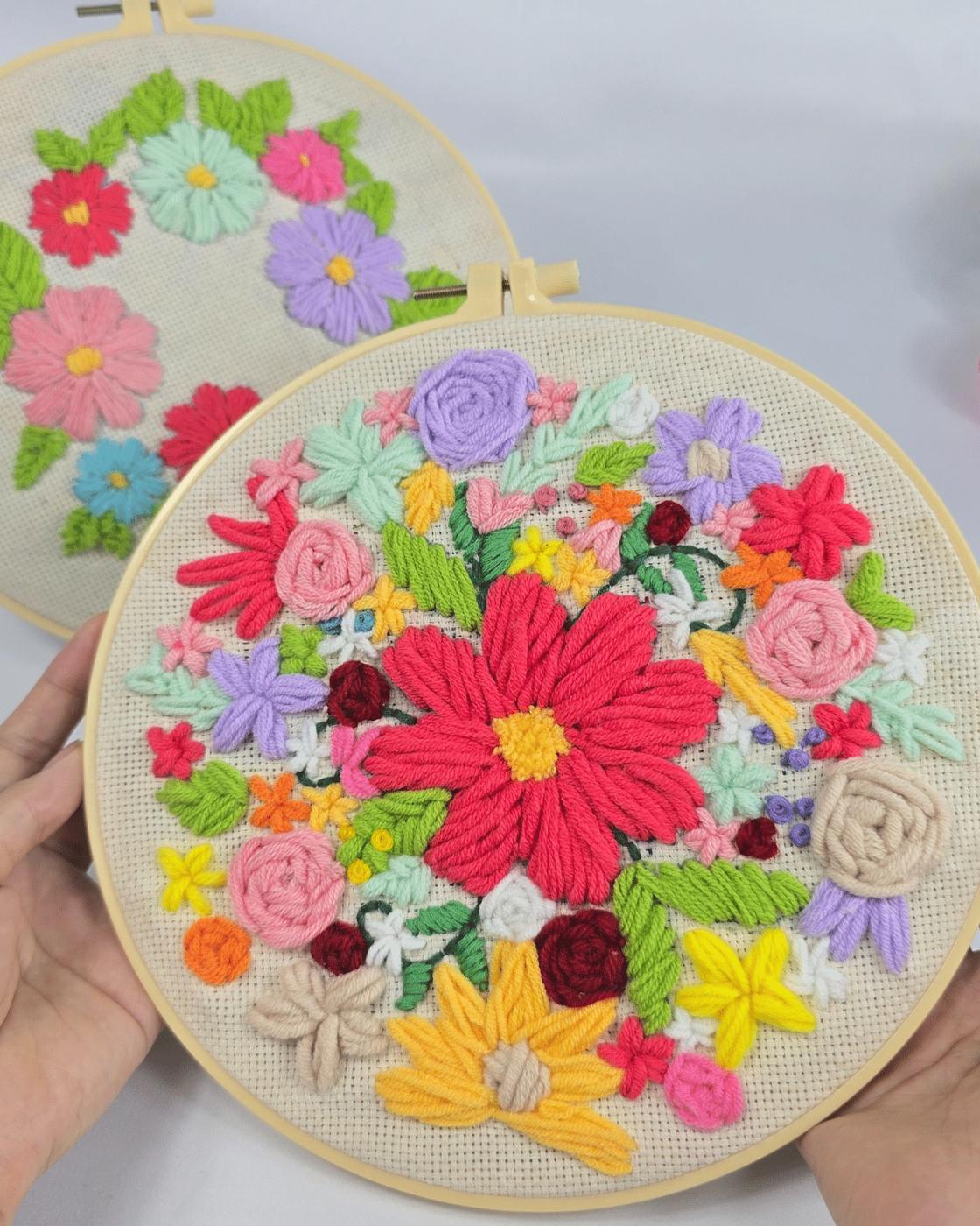 Punch Needle Embroidery — learn how to punch needle on your free time
