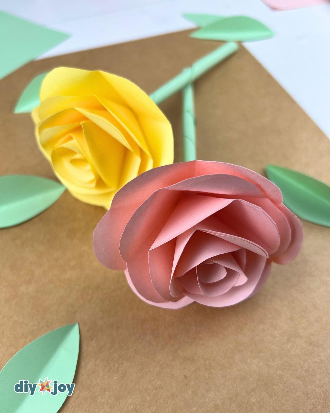 Paper Rose — diy rose