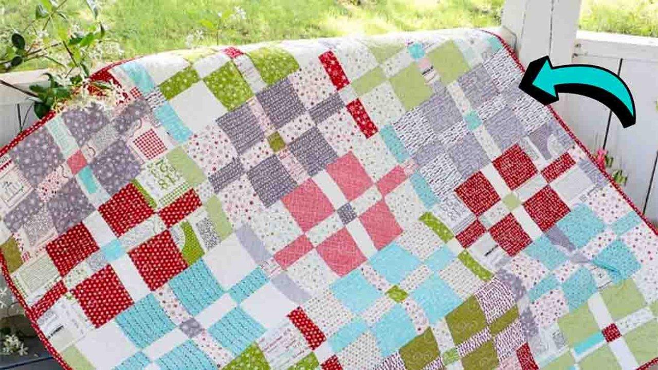 Layer Cake Crumble Quilt Tutorial