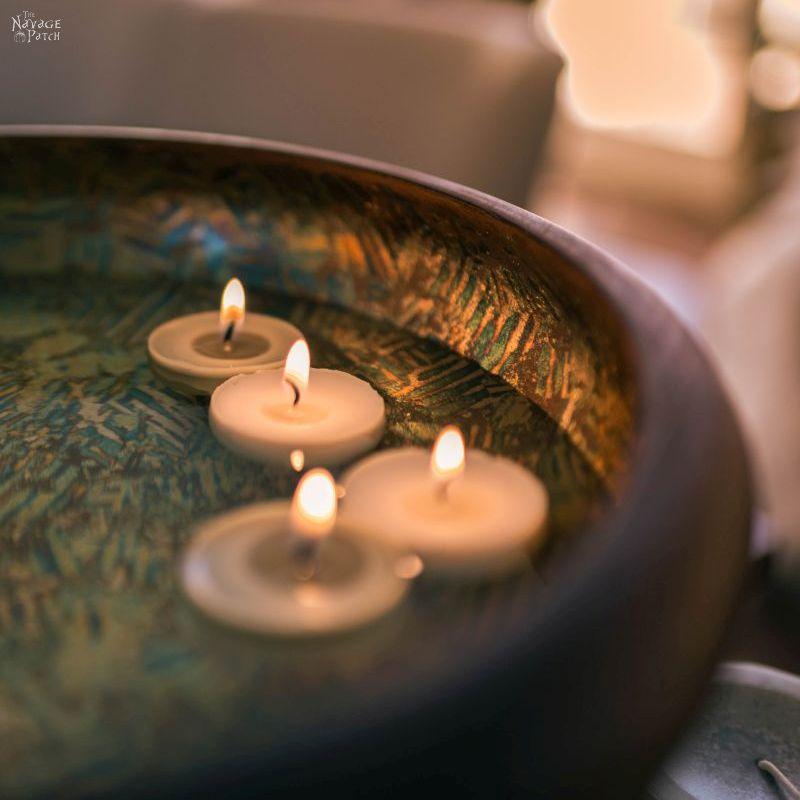 Gilded Bowl Candle Centerpiece, a favorite thanksgiving centerpiece idea worth copying and an idea worth saving for later