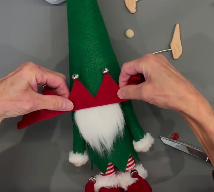 Directions To Make A DIY Christmas Elf Gnome