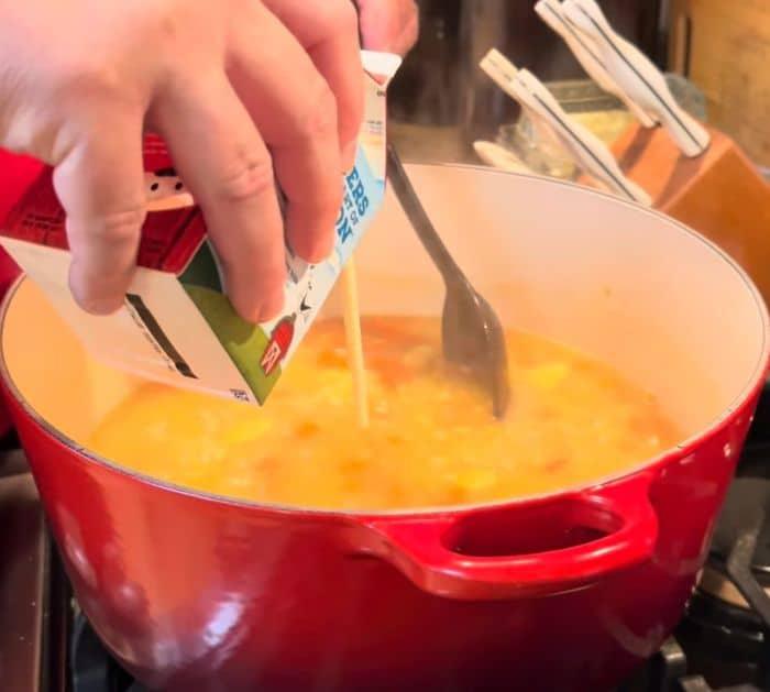 How to Make Corn Chowder With Bacon and Potatoes