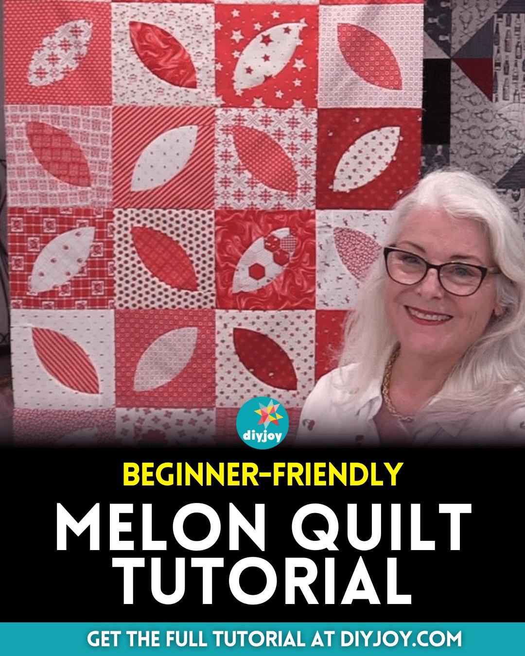 Easy Melon Quilt Tutorial for Beginners