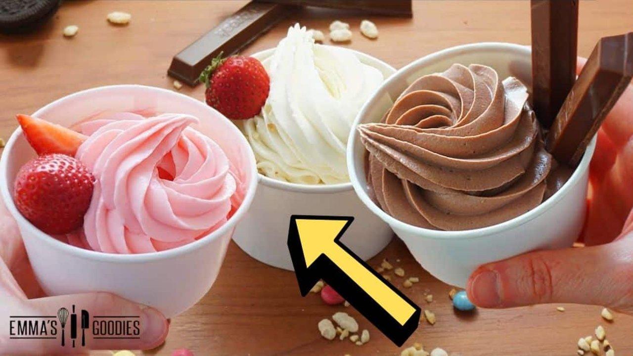 Easy 4-Ingredient Frozen Yogurt in 1 Minute