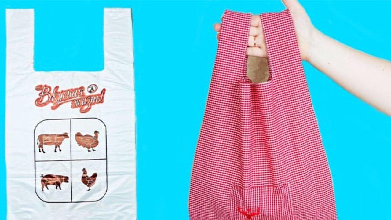 Easy Reusable Shopping Bag Tutorial