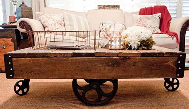 DIY Country Home Decor | Easy Furniture Projects | Cheap DIY Coffee Table Ideas | DIY Projects and Crafts by Sueeye #coffeetables #diyfurniture