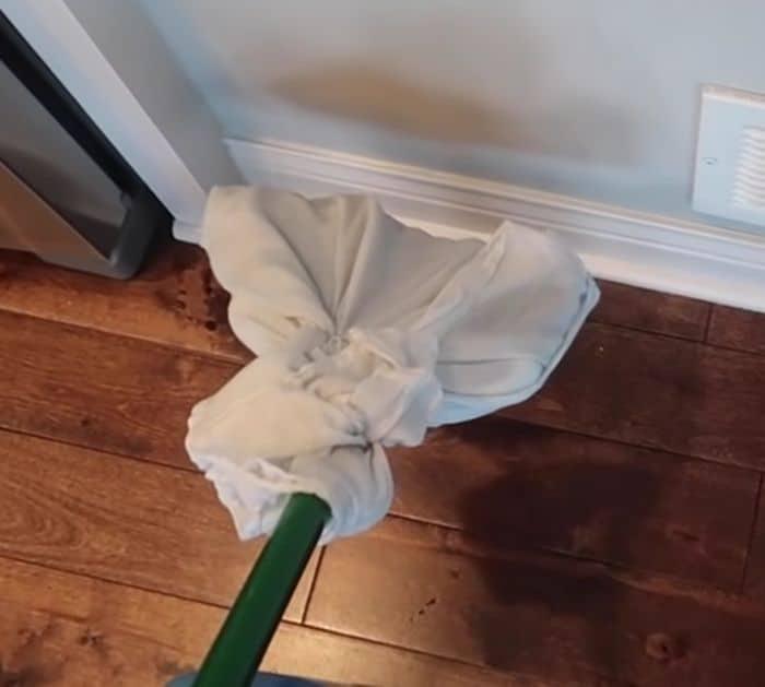 Cheap Furniture & Baseboard Dust Cleaning Trick