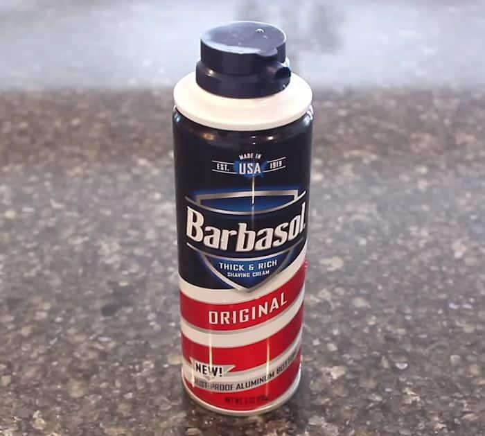 How to Clean Using Shaving Cream