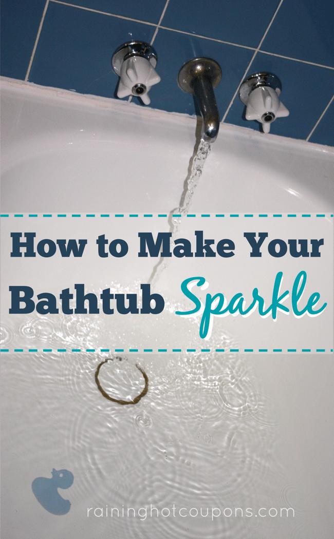 Make Your Bathtub Sparkle, a popular choice on this list and a simple trick that makes a tough chore easier