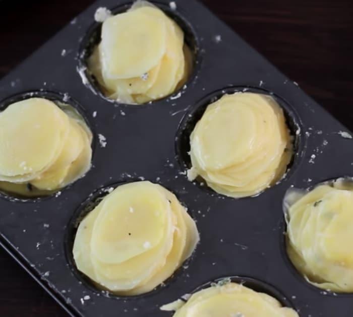 Make easy, cheap, delicious potato stacks recipe