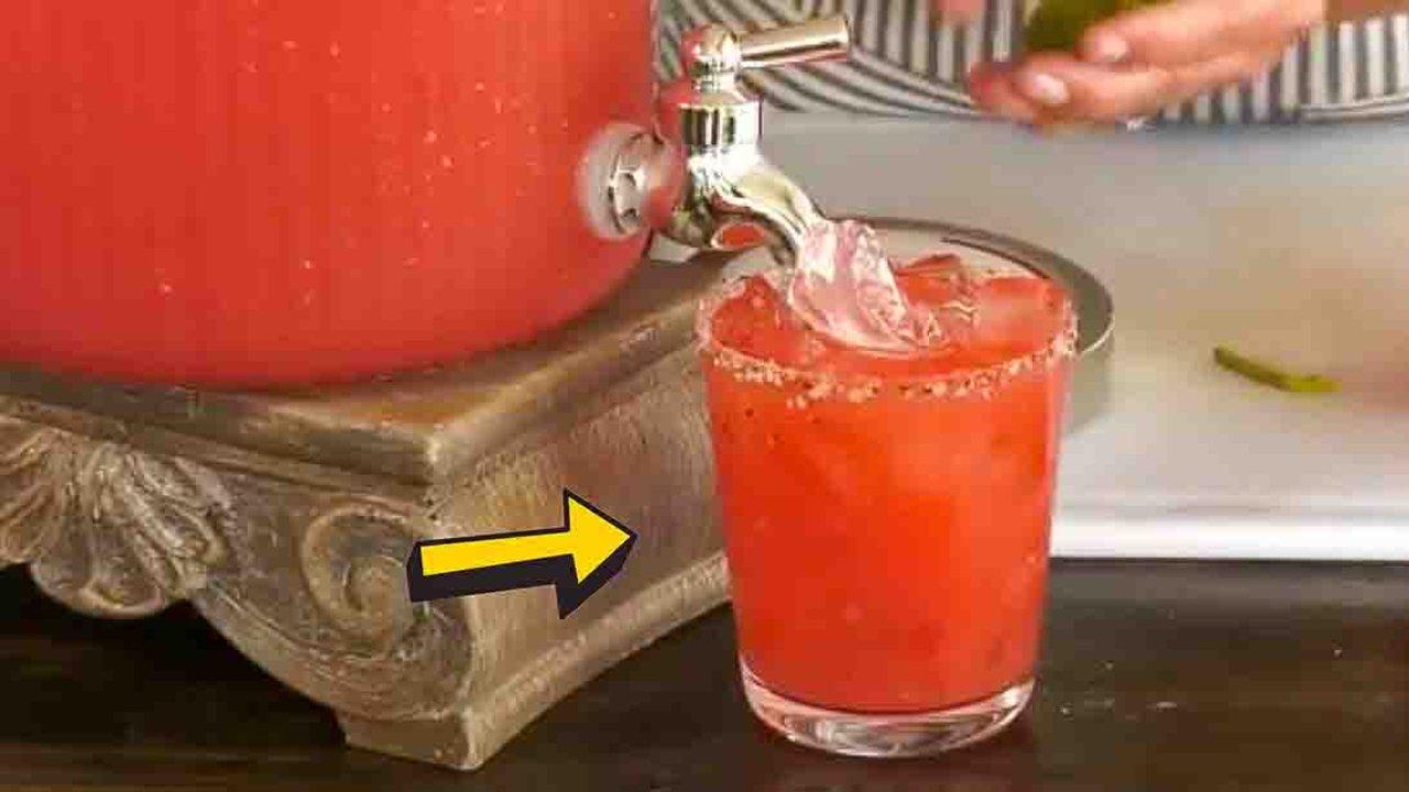 Watermelon Strawberry Agua Fresca Recipe
