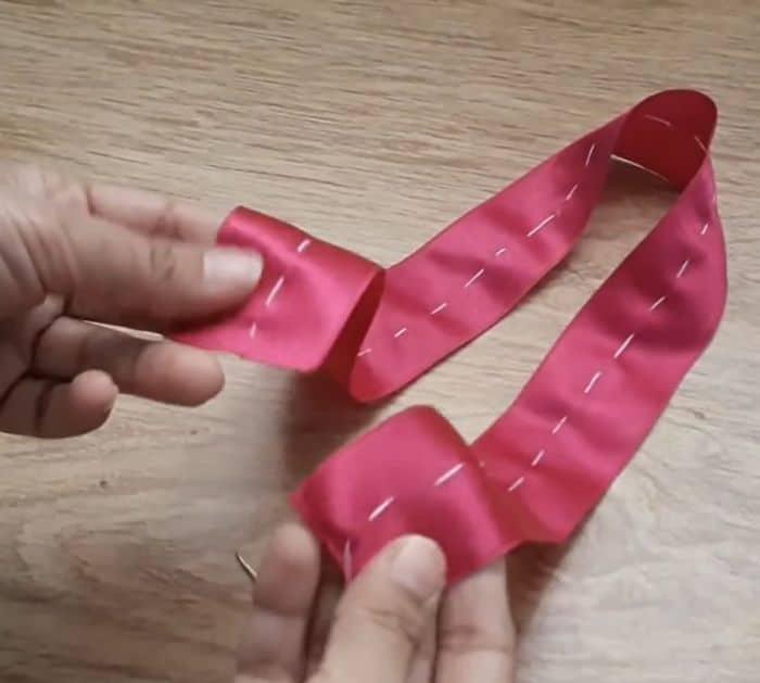 Easy Ribbon Flower DIY Tutorial