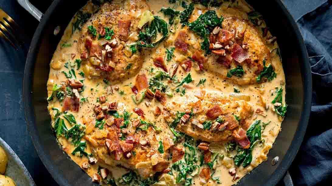 One-Pan Creamy Chicken Dijon Recipe