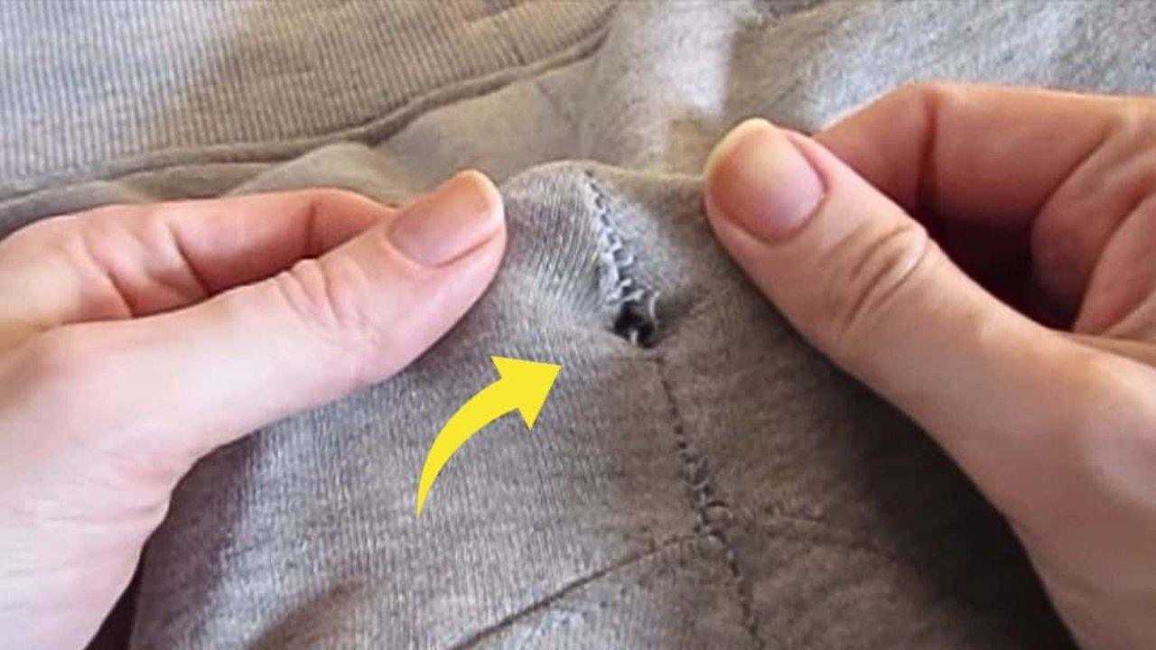 Easiest Way to Sew Holes in Clothes