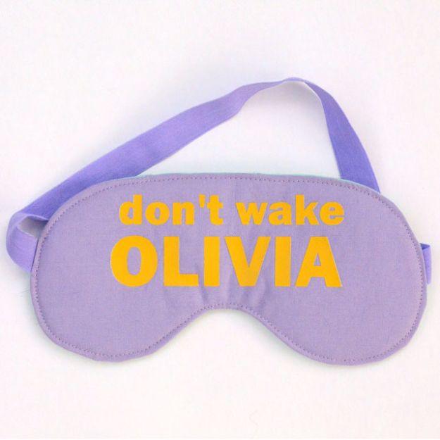 Sassy Sleep Mask, a fun DIY sleep mask worth sewing this weekend and one worth bookmarking from this list