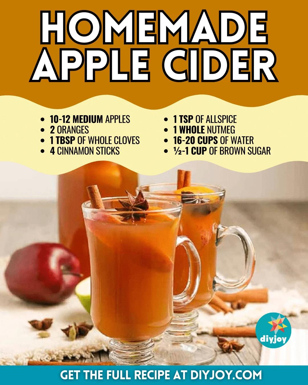 Easy & Delicious Apple Cider Recipe