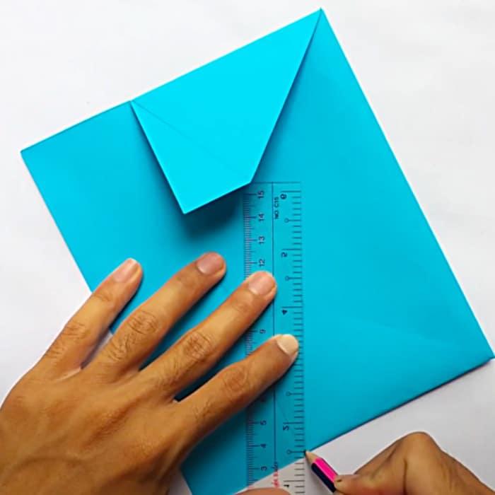 How To make An Envelope From A Piece Of Paper - Easy Origami Envelope - DIY Envelope