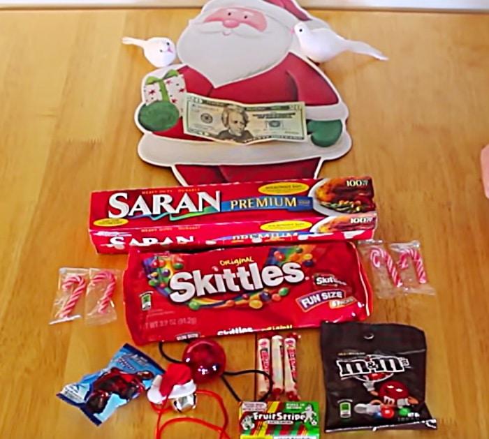 Make a fun easy cheap DIY Saran Wrap Party Game