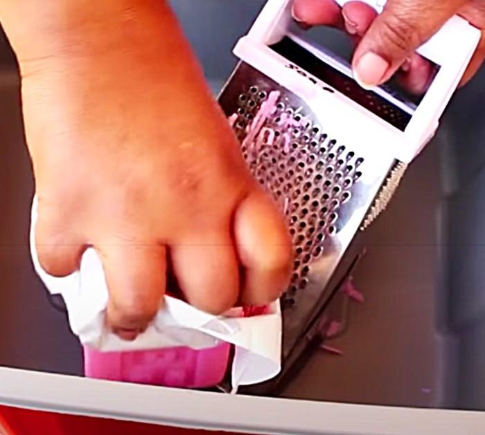 Grate Zote Soap For Homemade Laundry Soap