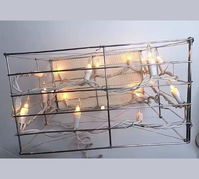 Dollar Tree Light Up Gift Christmas Decor DIY