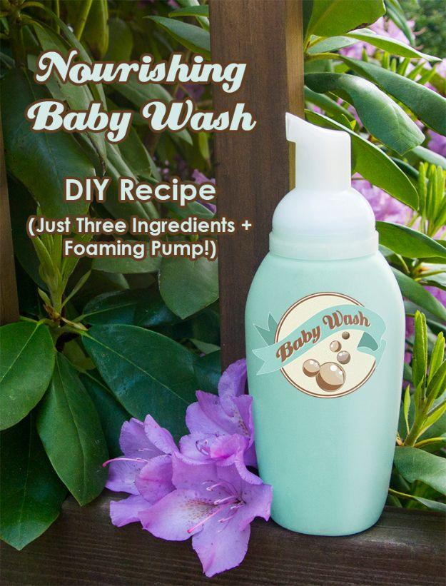 Foaming Baby Wash, easy to pull off during a single afternoon and the sort of touch that gets copied by everyone who sees it