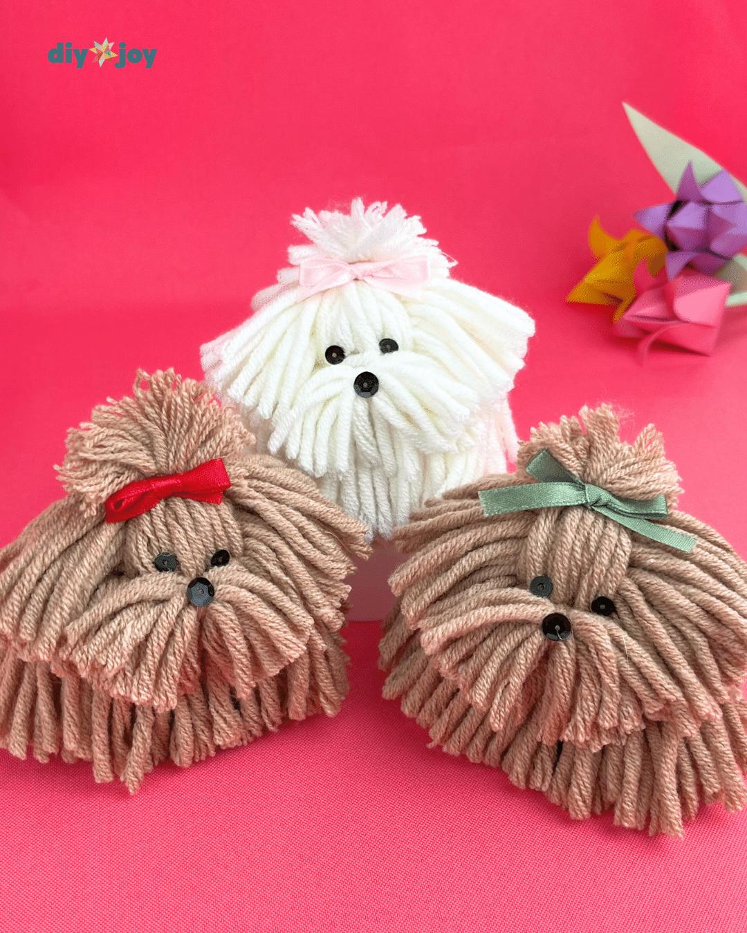 Yarn Dog — yarn animals