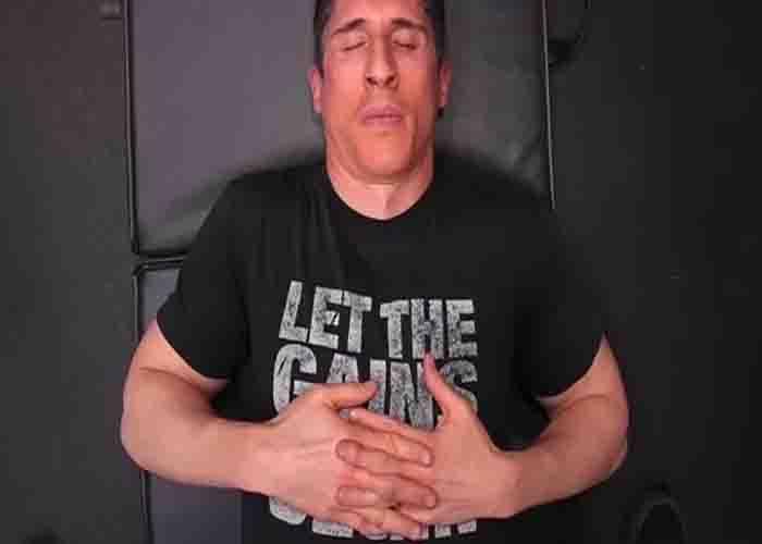 Relaxing your shoulders to help you fall asleep