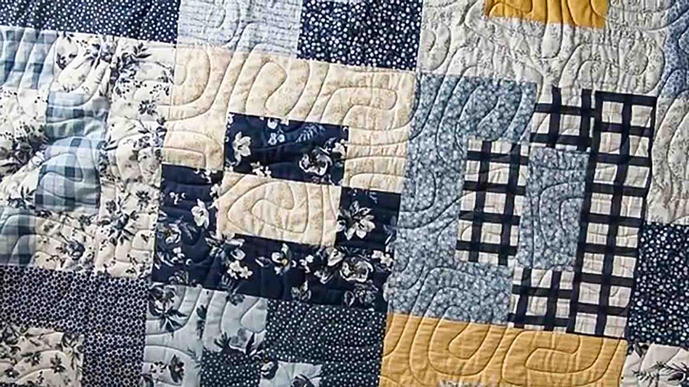 Padlock Quilt Pattern Using Fat Quarters