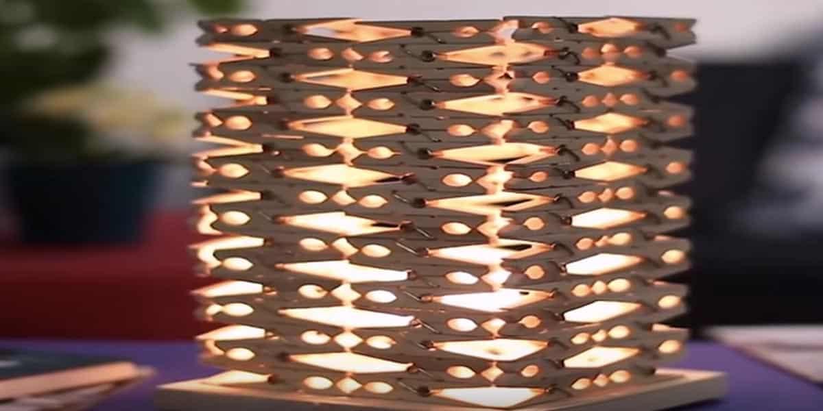 Check Out This Special Nightlight She Makes Out Of (Drum Roll) Clothespins!