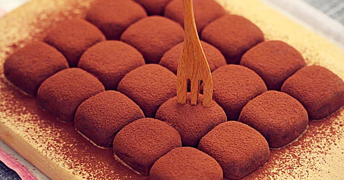 2-Ingredient Condensed Milk Truffles Recipe