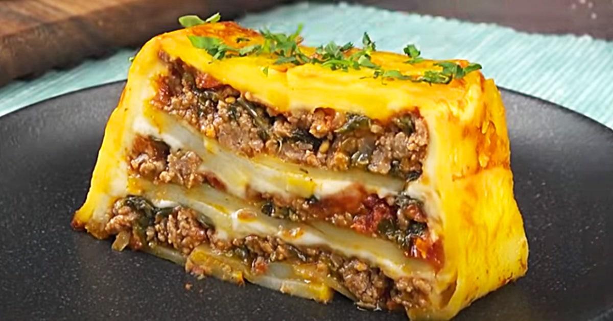 Scalloped Potato Loaf Pan Casserole