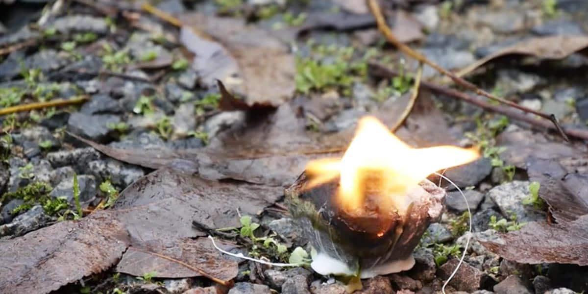 He Shows Us How To Make Some Insanely Cheap Fire Starters…Good Bye Duraflame Logs!