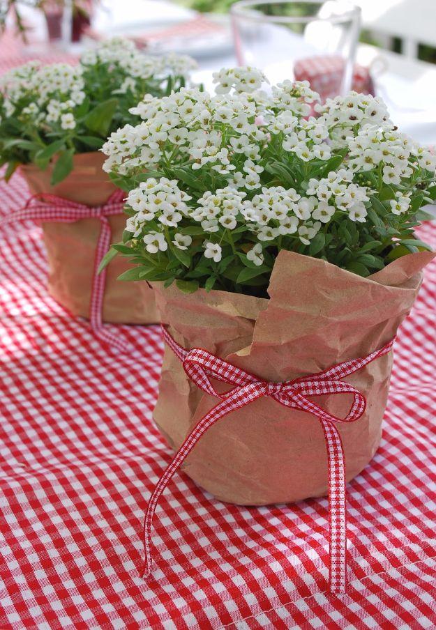 Easy Floral Decor, quick to put together in an afternoon and proof a small touch makes a big difference