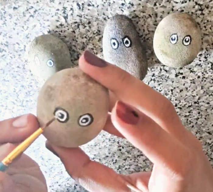 Easy DIY Pebble Campfire Candle Holder Tutorial