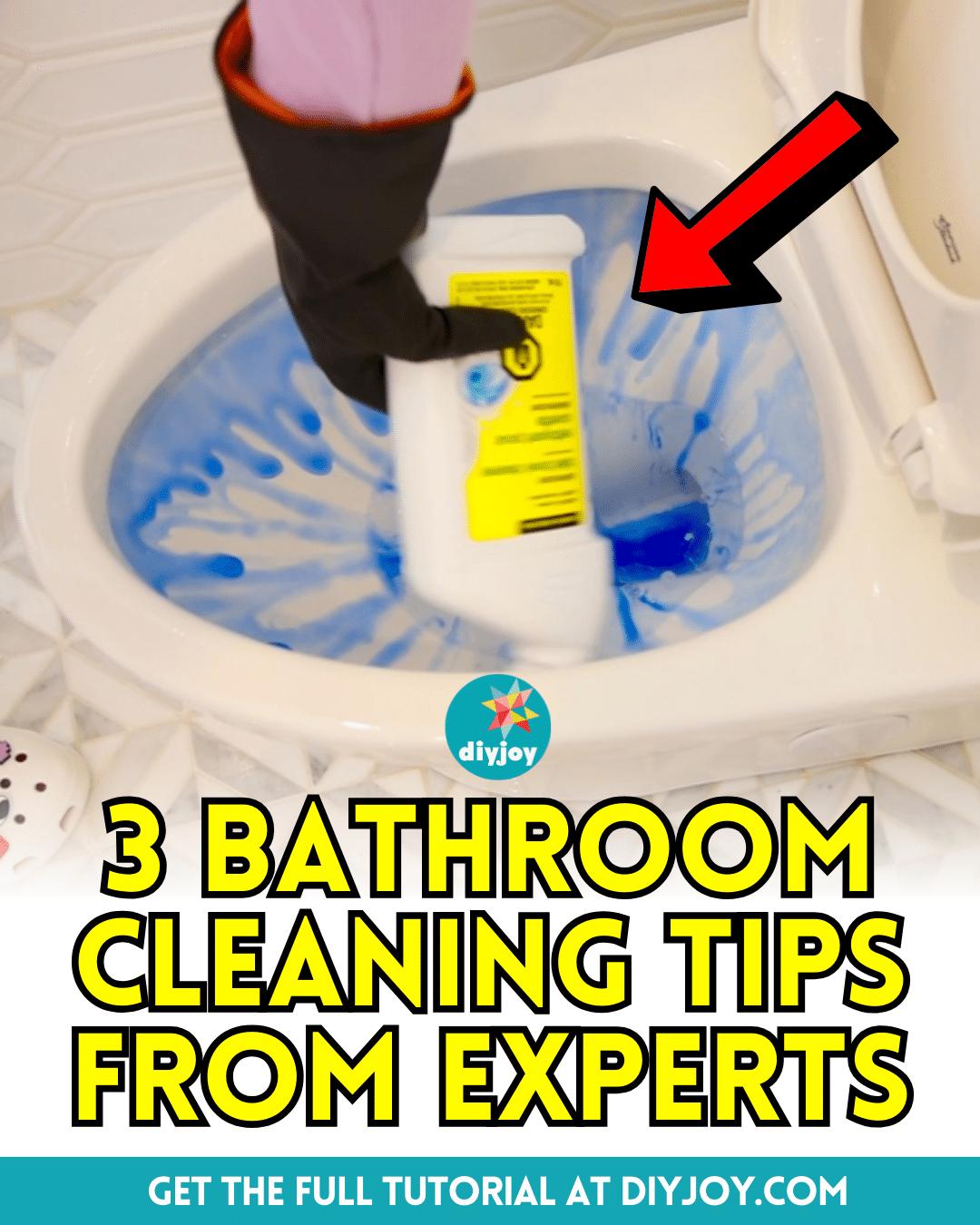 3 Bathroom Cleaning Tips From Experts