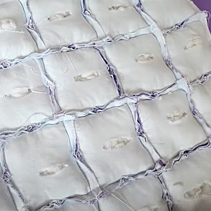 Easy Quilting Pattern - How To Make A Bonbon Pillow - Easy Chair Cushion Idea