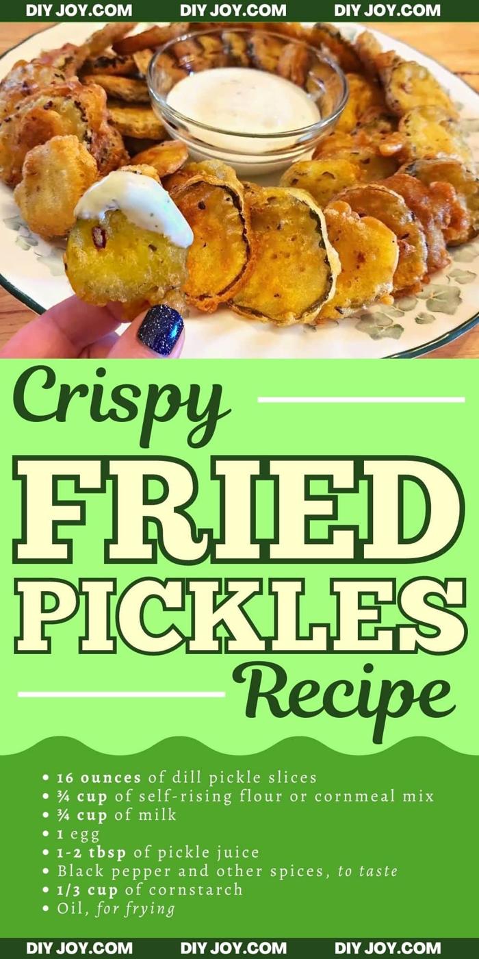 Super Easy and Crispy Fried Pickles Recipe