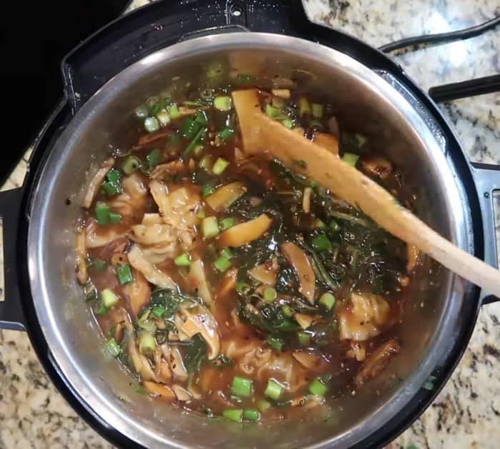 Easy to Make Instant Pot Spicy Dumpling Soup