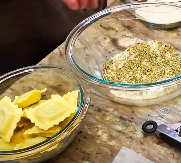 How To Make Fried Ravioli - Air Fryer Recipes - Italian Recipes
