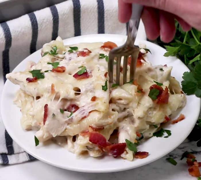 How To Make Creamy Chicken Bacon Ranch Casserole
