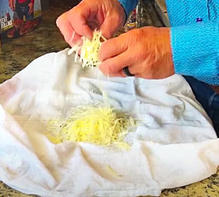 Wash And Dry Hash Brown Before Cooking For A Crispy Crust