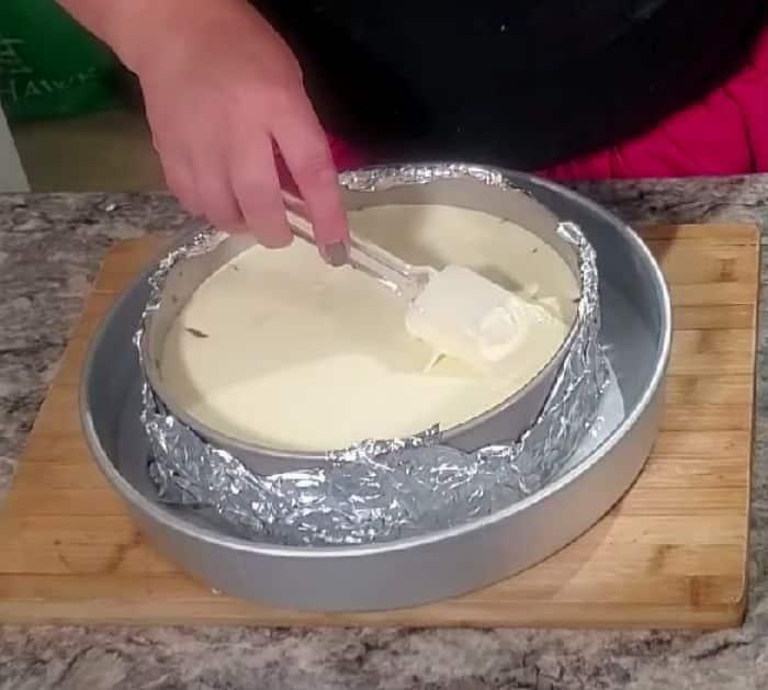 Easy peach cheesecake recipe tutorial