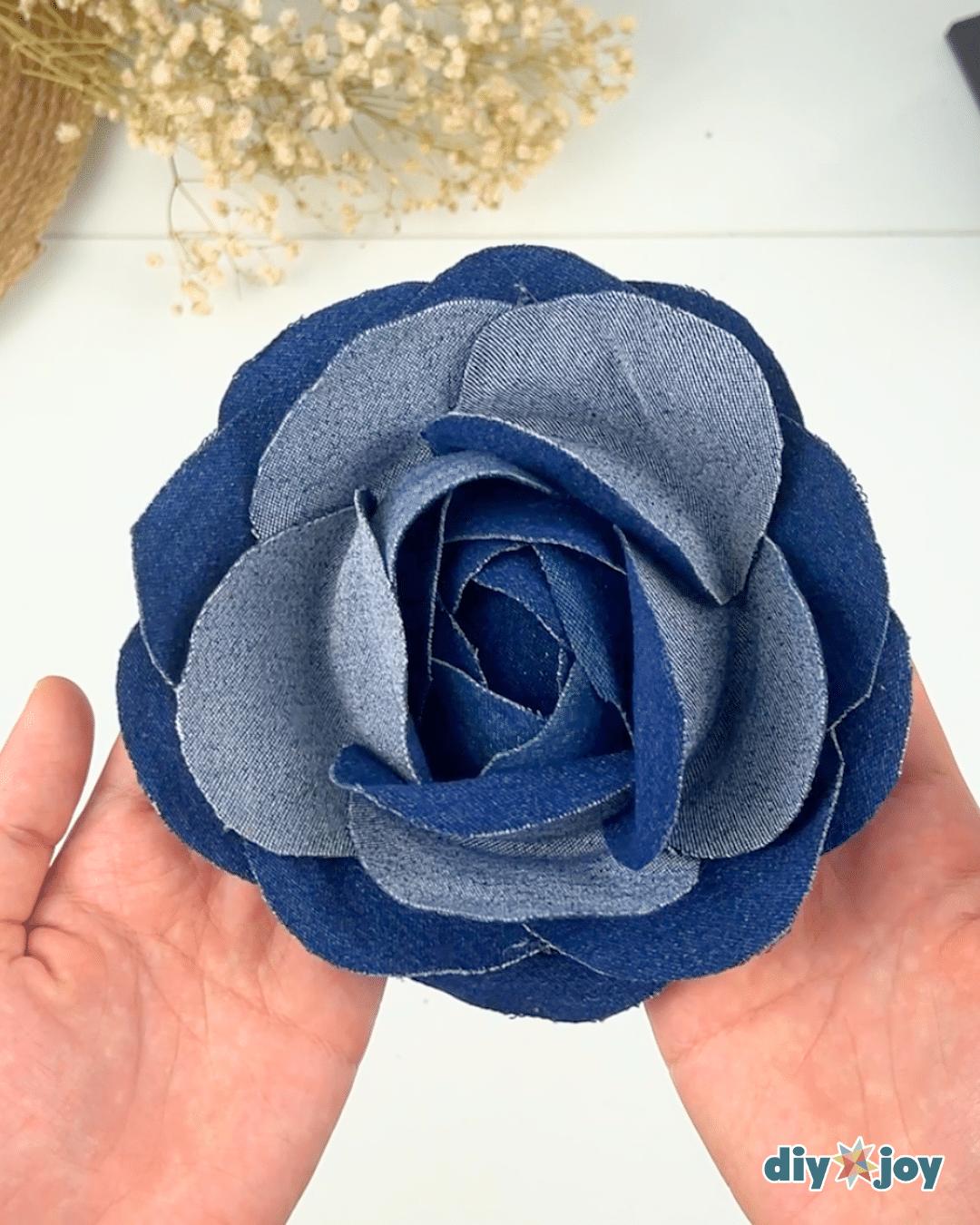 Denim Rose Denim Crafts — removing the denim rose