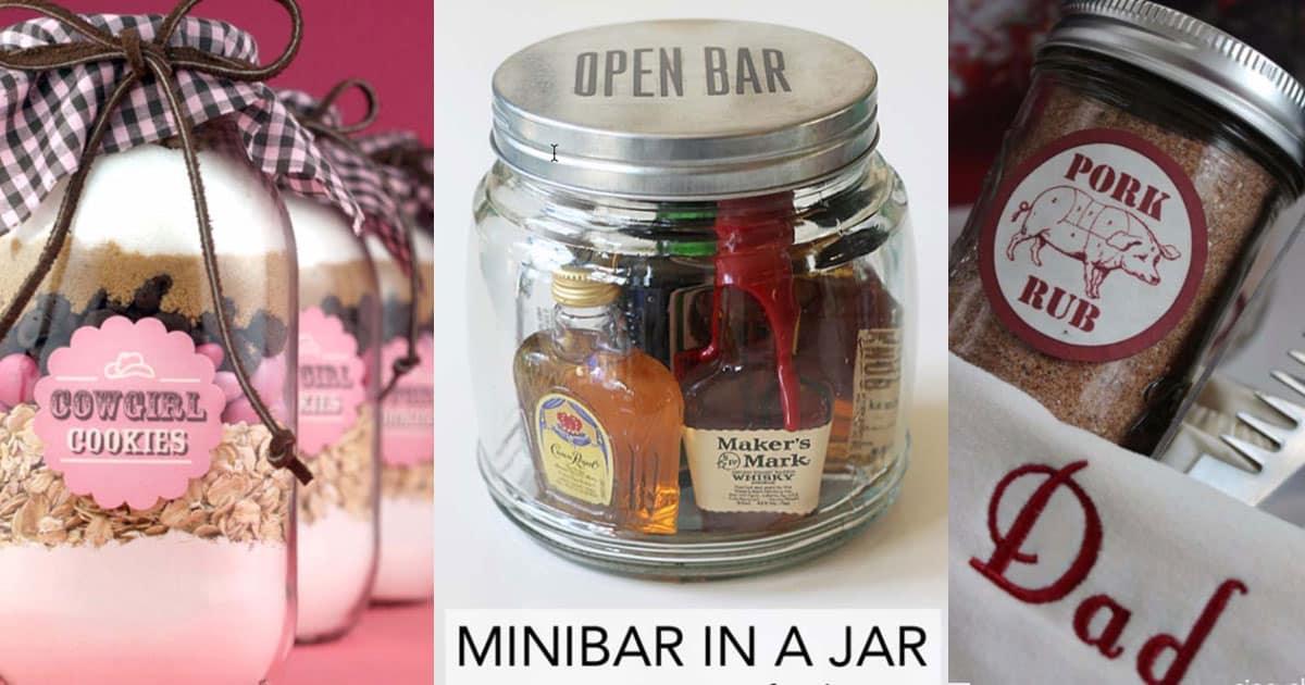 Mason Jar Gift Ideas | 53 Easy Gifts in a Jar