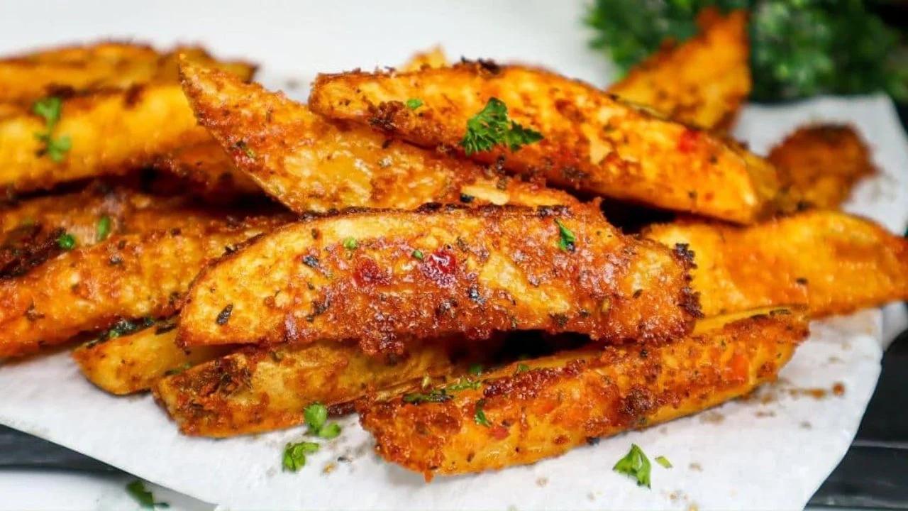 Secret to Extra Crispy Oven Baked Potatoes