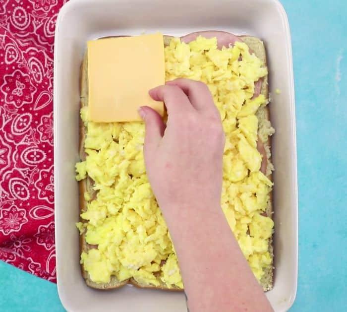 Ham, Egg & Cheese Breakfast Sliders Recipe