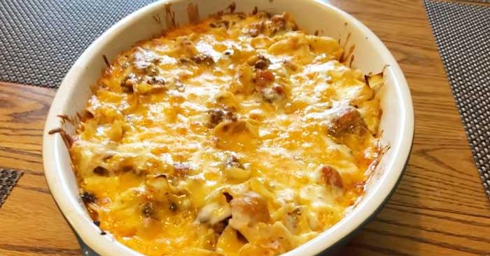 Hearty Ground Beef Casserole Recipe