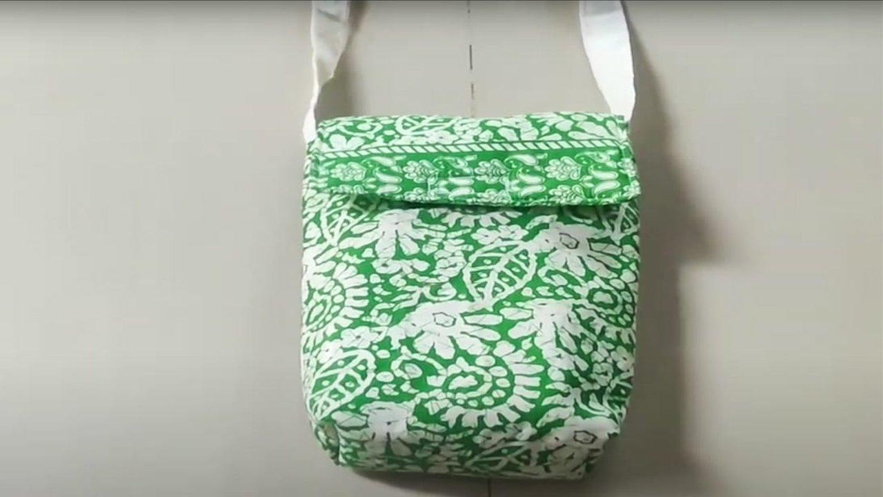 How to Make the Simplest DIY Sling Bag