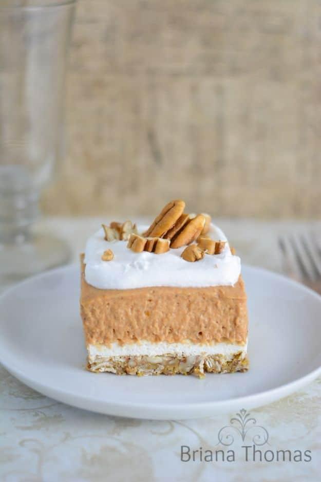 Low Sugar Dessert Recipes - Pumpkin Delight - Healthy Desserts and Ideas for Healthy Sweets Without Much Sugar - Raw Foods and Easy Clean Eating Dessert Tips, Keto Diet Snacks - Ch